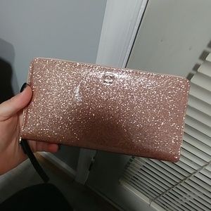 Kate spade rose gold wallet